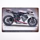 tabliczka metalowa motoryzacyjna