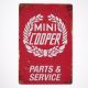 Mini Cooper logo tabliczka